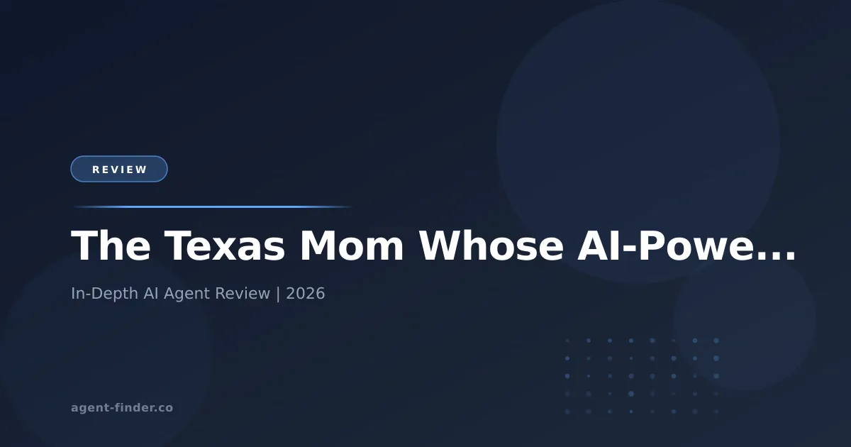 The Texas Mom Whose AI-Powered Homeschool Outperforms Public Schools - AI Agent Review | Agent Finder