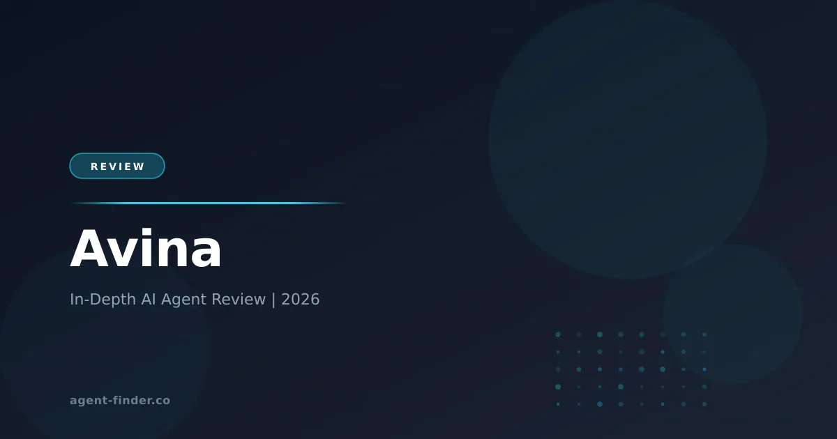 Avina - AI Agent Review | Agent Finder