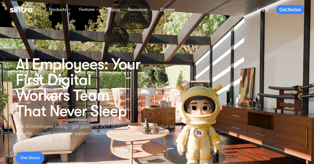 Sintra AI - AI Agent Review | Agent Finder